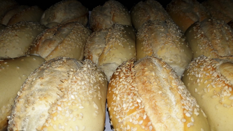 Pão Francês com Gergelim